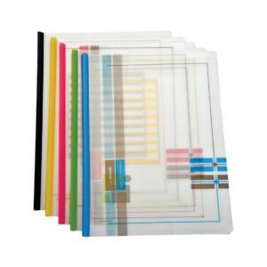 STICK FILE 121 COMBO A4 SIZE TRANSPARENT (TR) PRINTED
