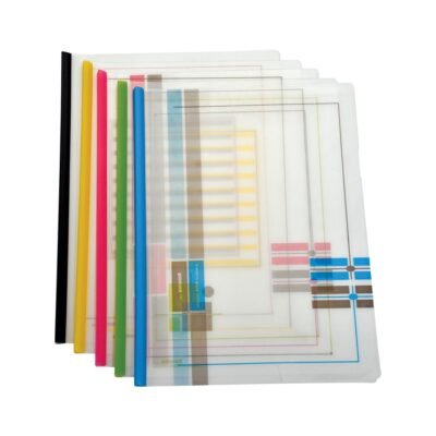 STICK FILE 121 COMBO A4 SIZE TRANSPARENT (TR) PRINTED