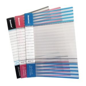 REPORT FILE 170 A4 SIZE TRANSPARENT (TR) Printed