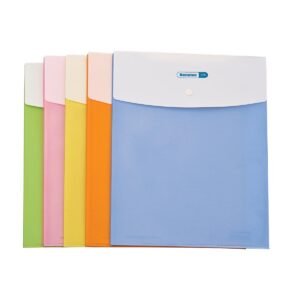 MY CLEAR FOLDER 570 FC SIZE VERTICAL TWO POCKET