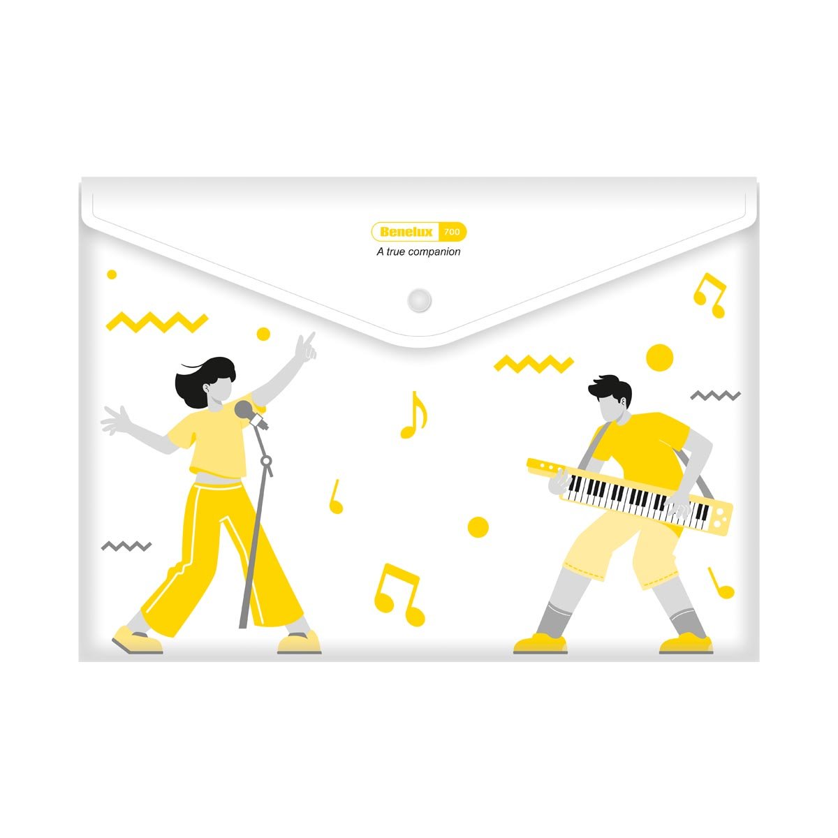 MY CLEAR FOLDER 700 COMBO FC SIZE WHITE PRINTED - Image 4