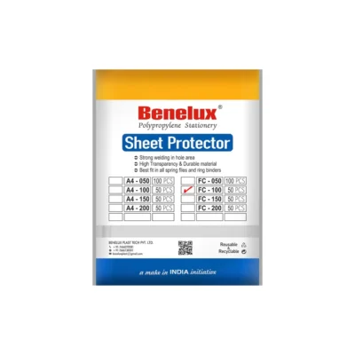SHEET PROTECTOR SPF-100 FC SIZE TRANSPARENT (TR)